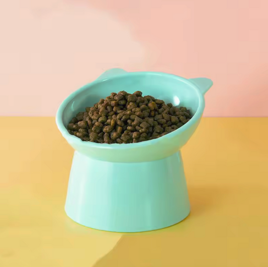 Tilted Cat Food Bowl